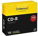 Intenso CD-R 700MB Slim Jewel Case Pack