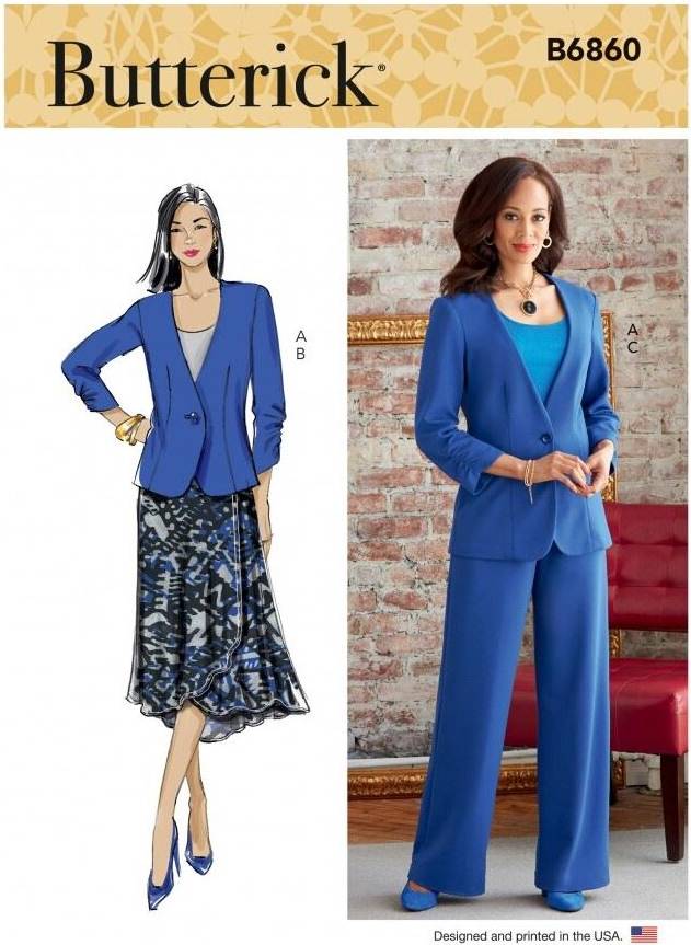 Buttericks Butterick Paper Sewing Pattern 6860