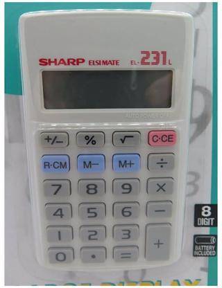 Sharp 8 Digit Calculator