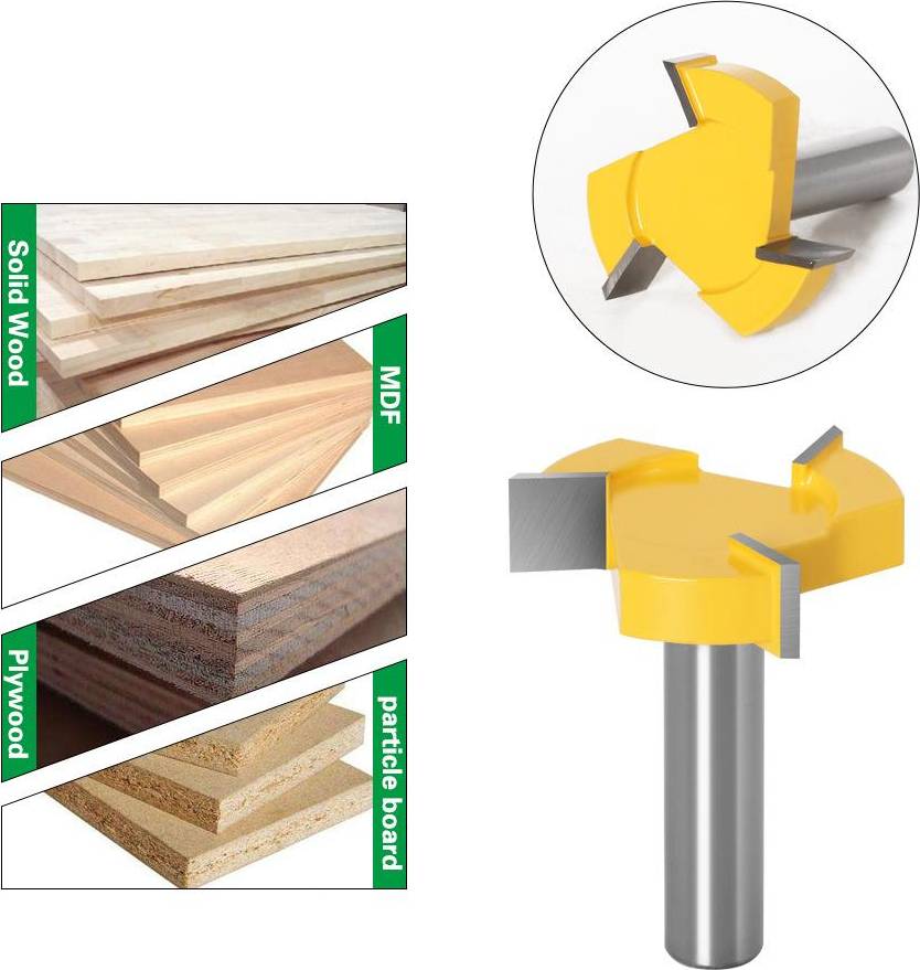 Tomtop Jms Spoilboard Surfacing Router Bit 12mm