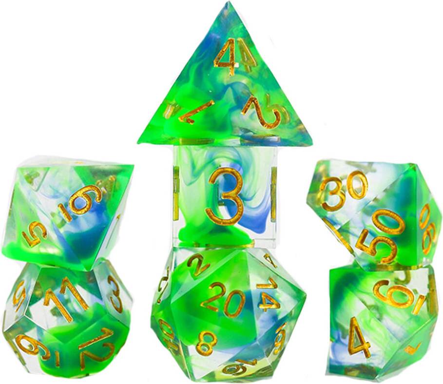 Nintendo Sharp Edge Cyprus Dice Set