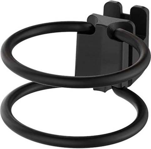 Fixation d'éclairage Plus Mount Noir