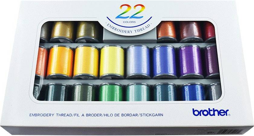 Brother Ets22 Embroiderythread Set