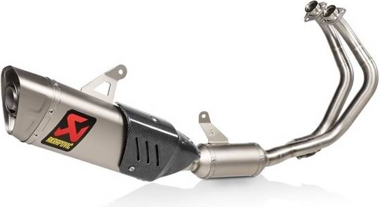 Akrapovic Titanium Racing Exhaust System Yamaha R7