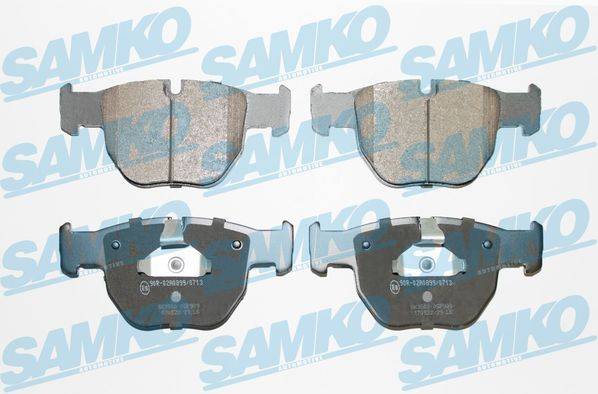 Range rover Samko Bremseklodser 5SP909 Land Rover Range Rover 3