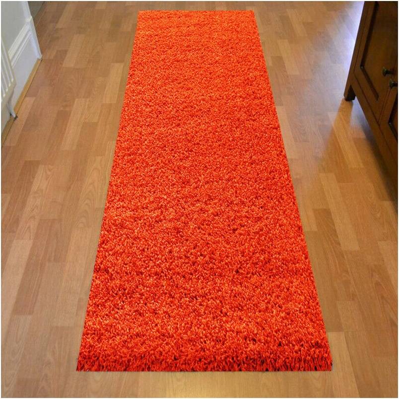 Moonlight Bedding Shaggy Rug SLIP RUGS Red