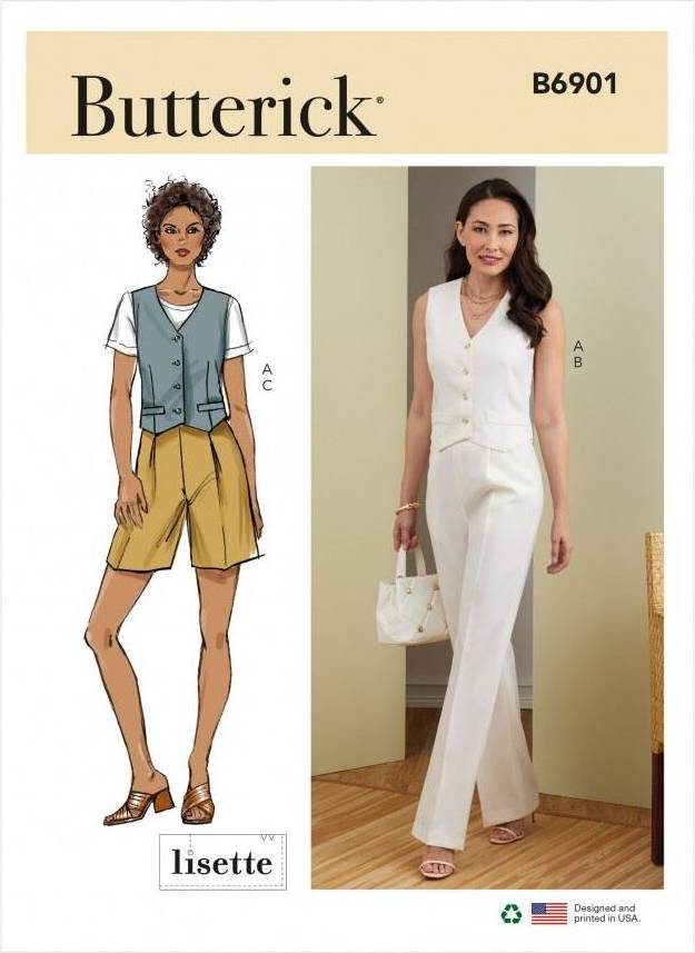 Buttericks Butterick Paper Sewing Pattern 6901