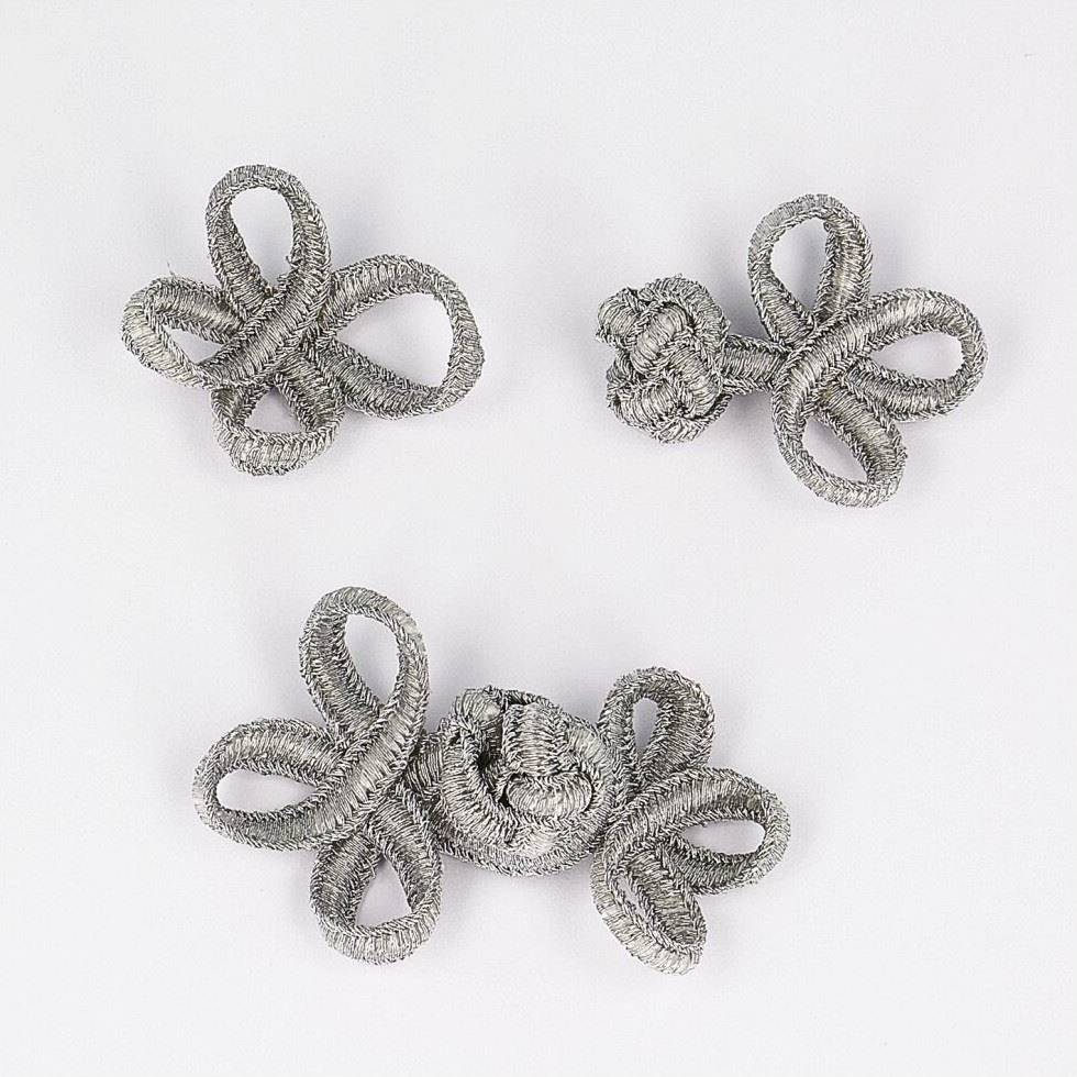 Frog Fasteners Silver