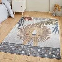 Washable rugs Think Rugs Vida Kids Washable Lion Multi