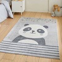 Washable rugs Think Rugs Vida Kids Washable Panda Multi