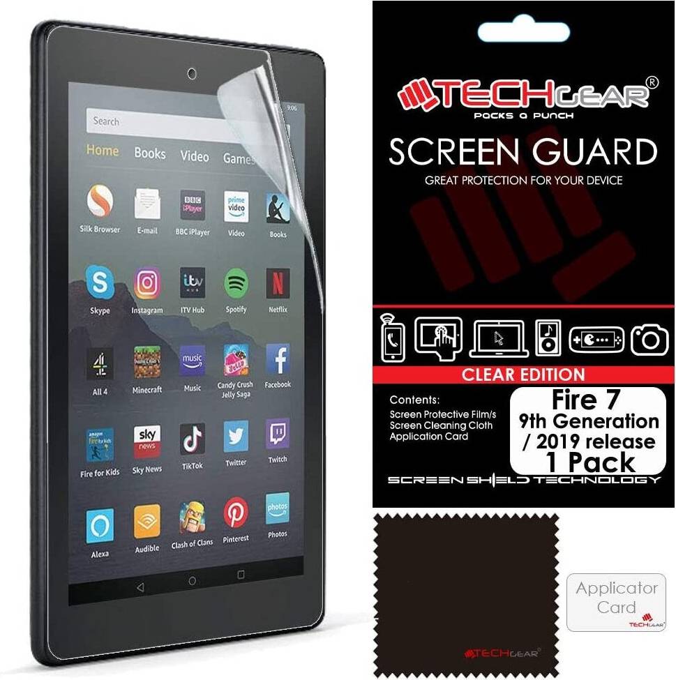 Amazon fire kids tablet TechGear Screen Protector Amazon Fire Edition