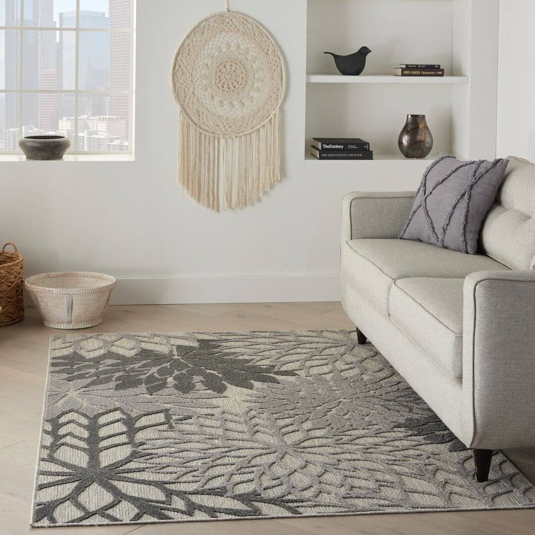 Blue Elephant Anallise Rug Grey