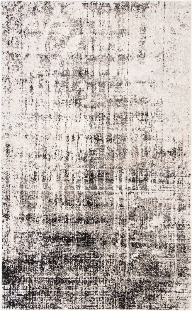 Trent Austin Design Alaric Looped/Hooked Silver/Beige Rug