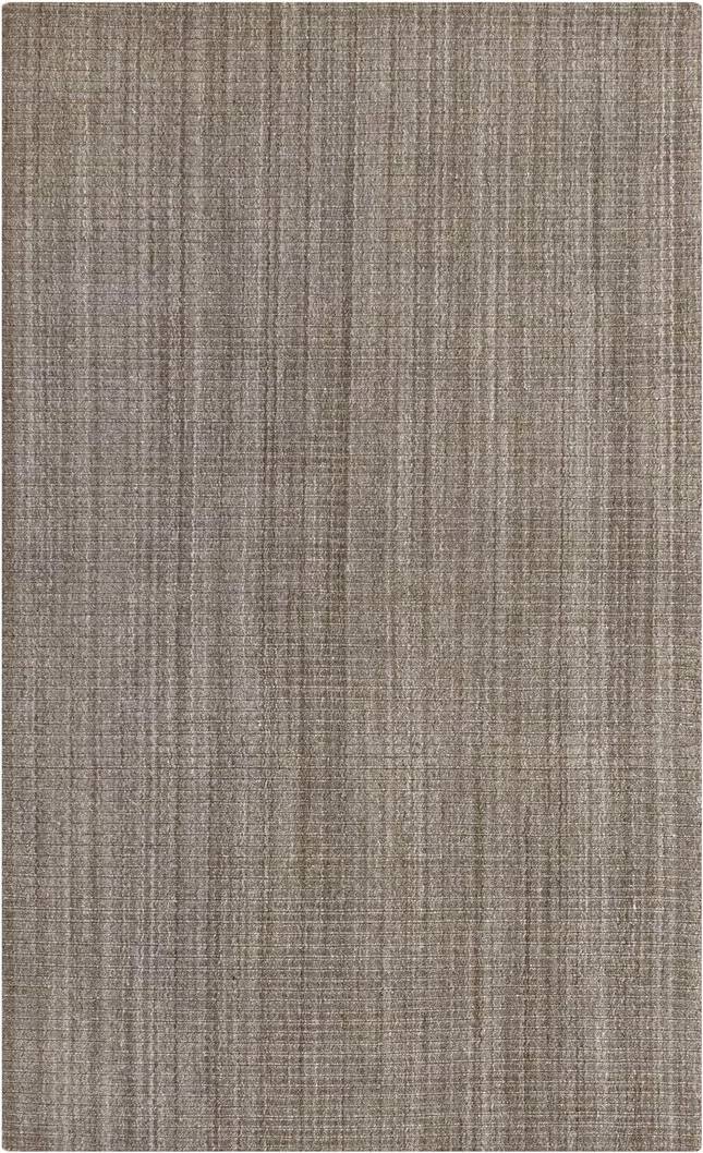 August Grove Hand Knotted Rug Brown