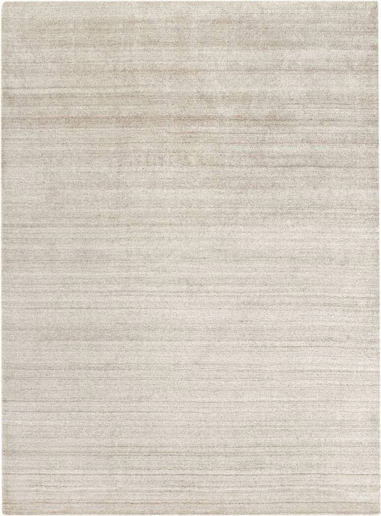 August Grove Broadway Hand Knotted Rug Gold
