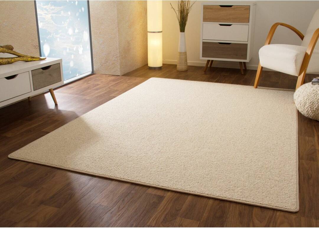 Fernleaf Wool Keynsham Rug Beige