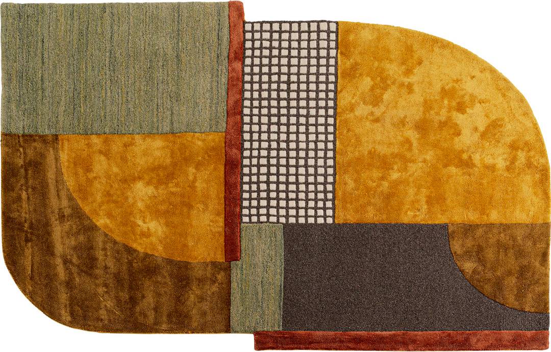 Kare Design Seventy Rug Orange, Multicolour