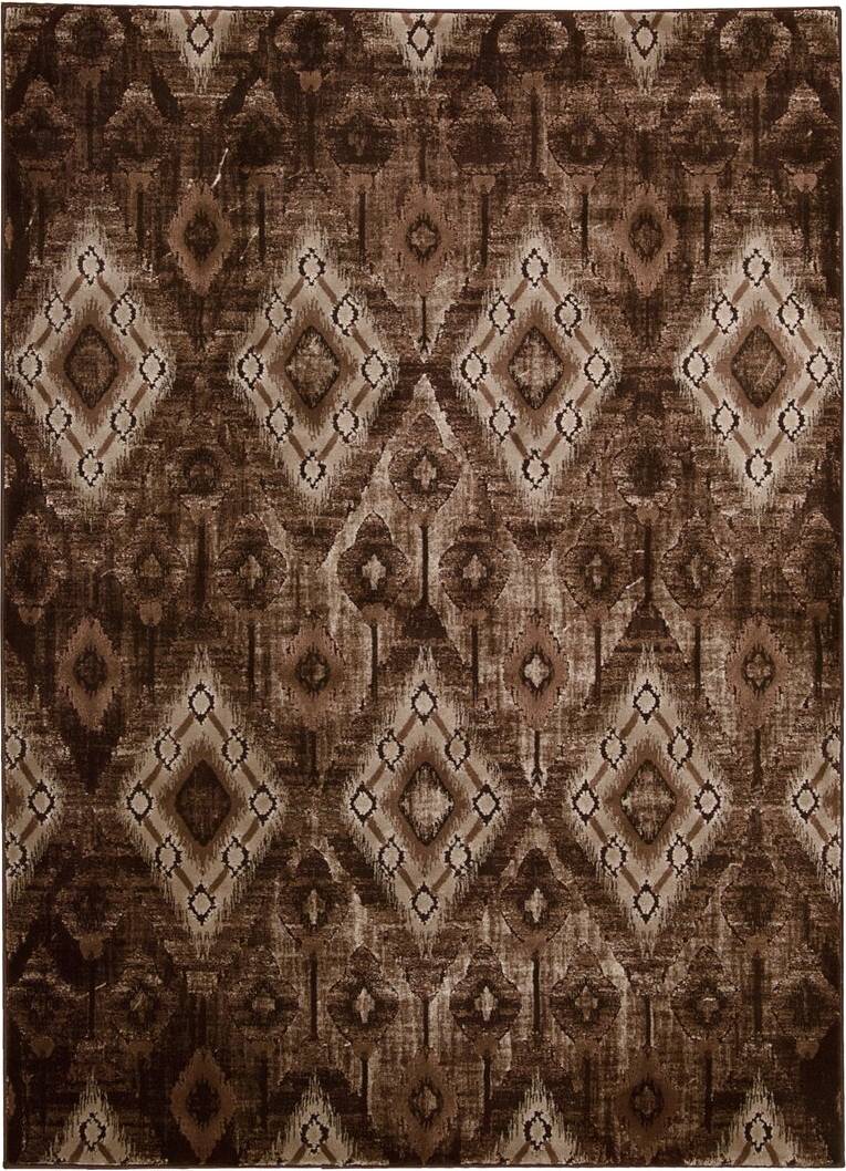 August Grove Ramas Tufted Chocolate Rug Brown