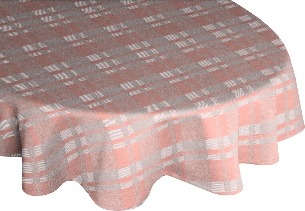 Union Rustic Devore Tablecloth Grey