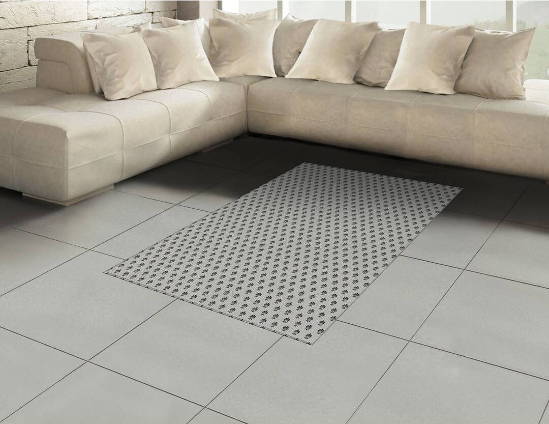 Ebern Designs North Andover Flatweave Rug Grey