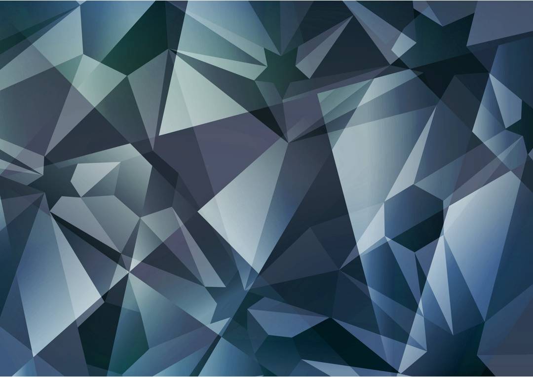 Metro Lane Geometric Deep Blue