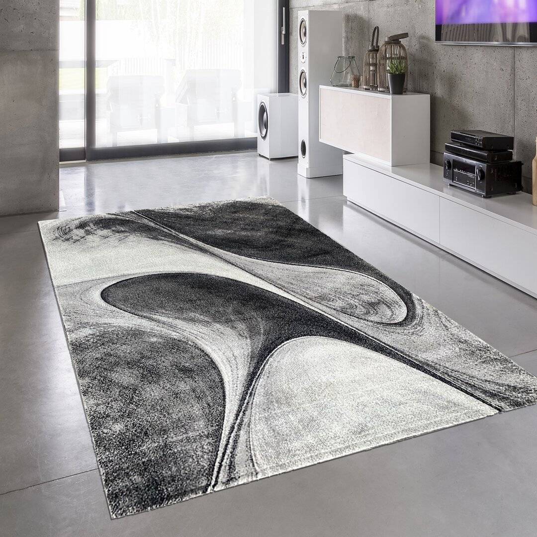 Ebern Designs Monarch Rug Grey cm