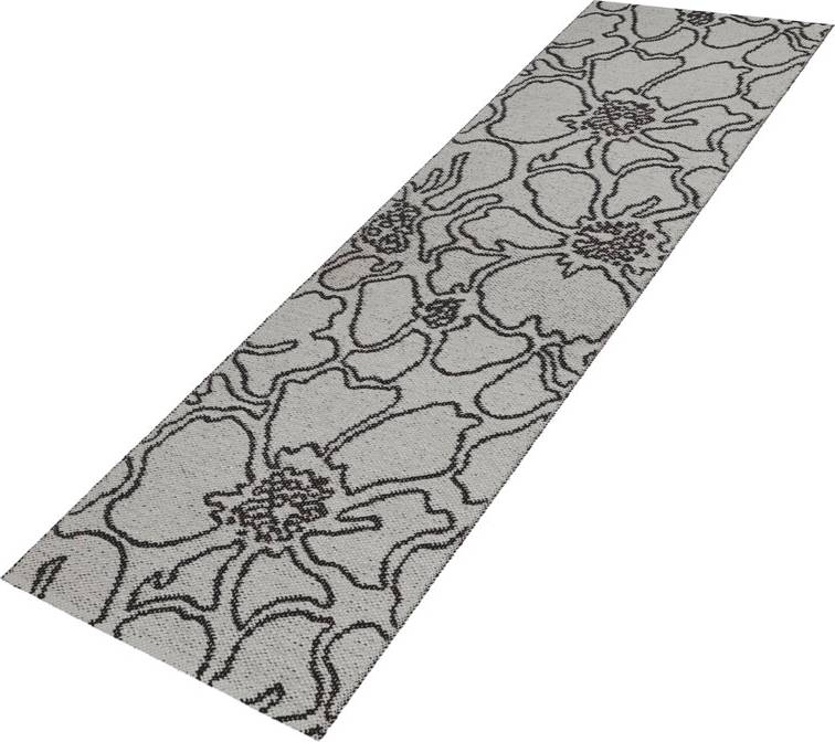 Ebern Designs Lynch Grey/Black Rug