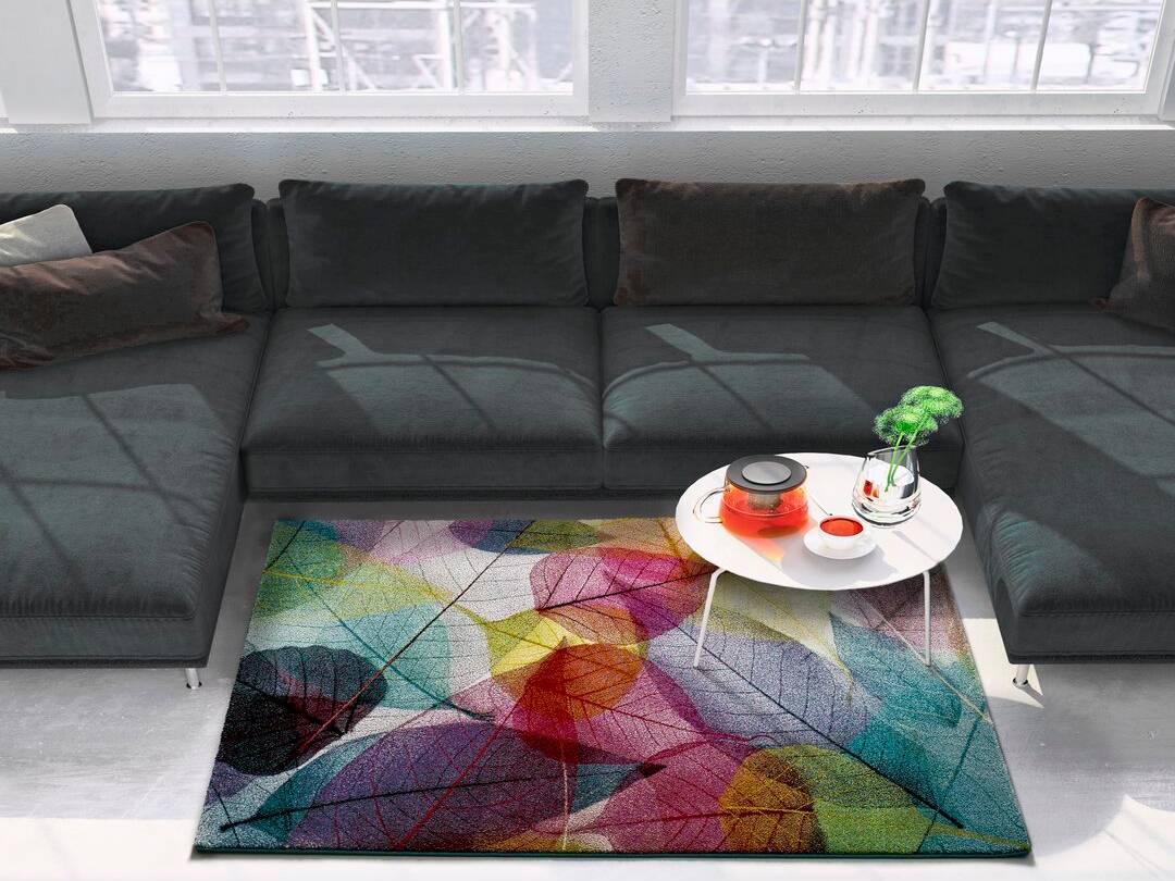 17 Stories Cheviot Blue/Magenta Rug