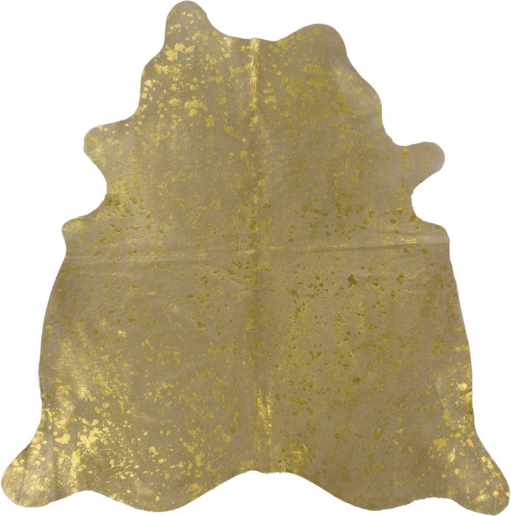 Union Rustic Webster Cowhide Gold