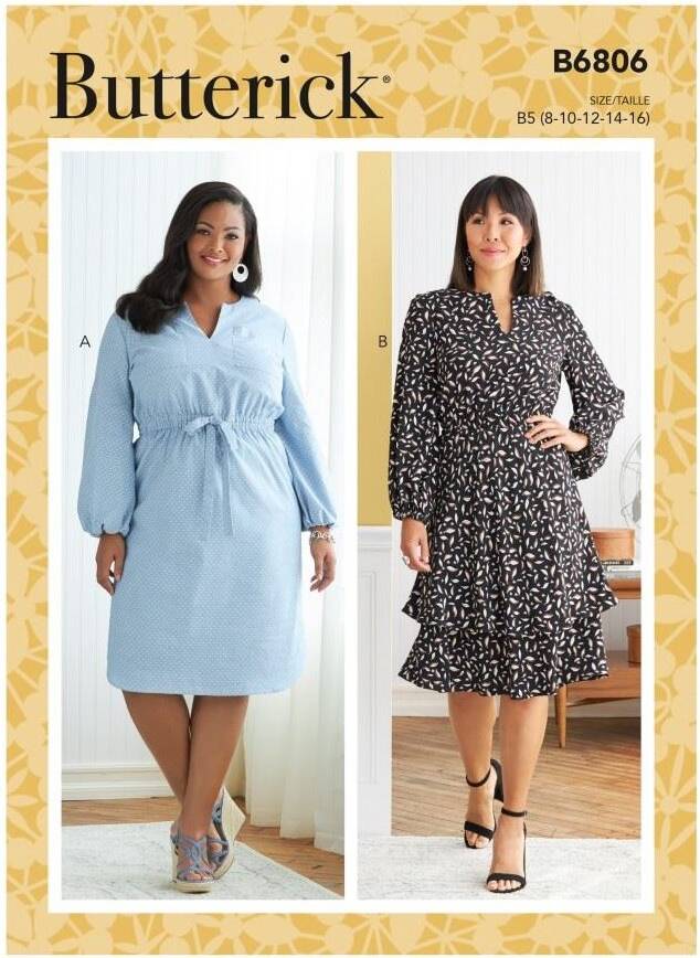 Buttericks Butterick Paper Sewing Pattern 6806