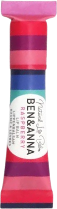 Ben & Anna Natural Raspberry Lip Balm 6g