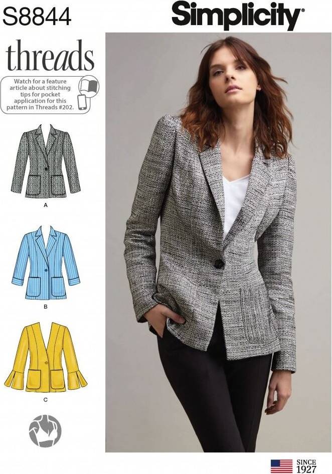 Simplicity Paper Sewing Pattern 8844