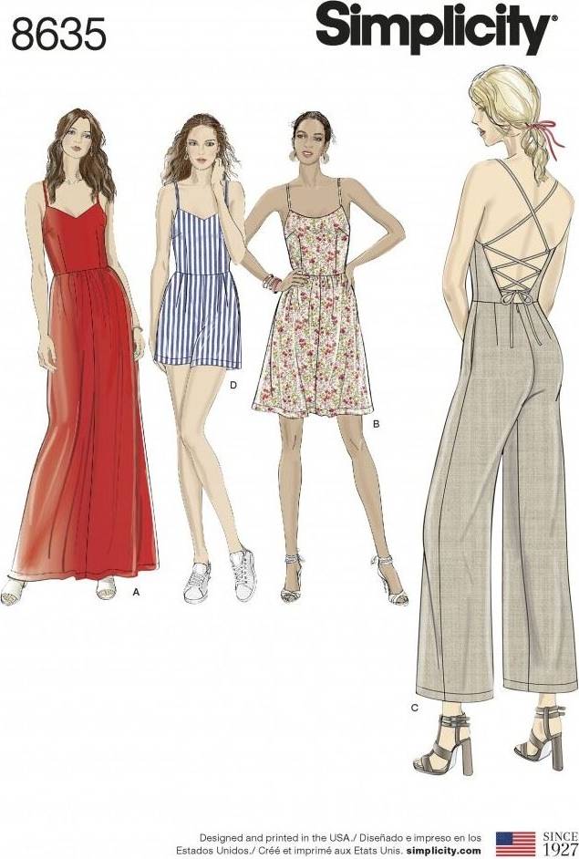 Simplicity Paper Sewing Pattern 8635