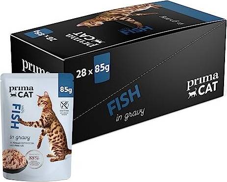 PrimaCat Våtfoder Fisk i Sås