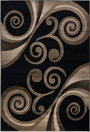 MDA MDA Rug Imports Orelsi Collection Abstract Brown
