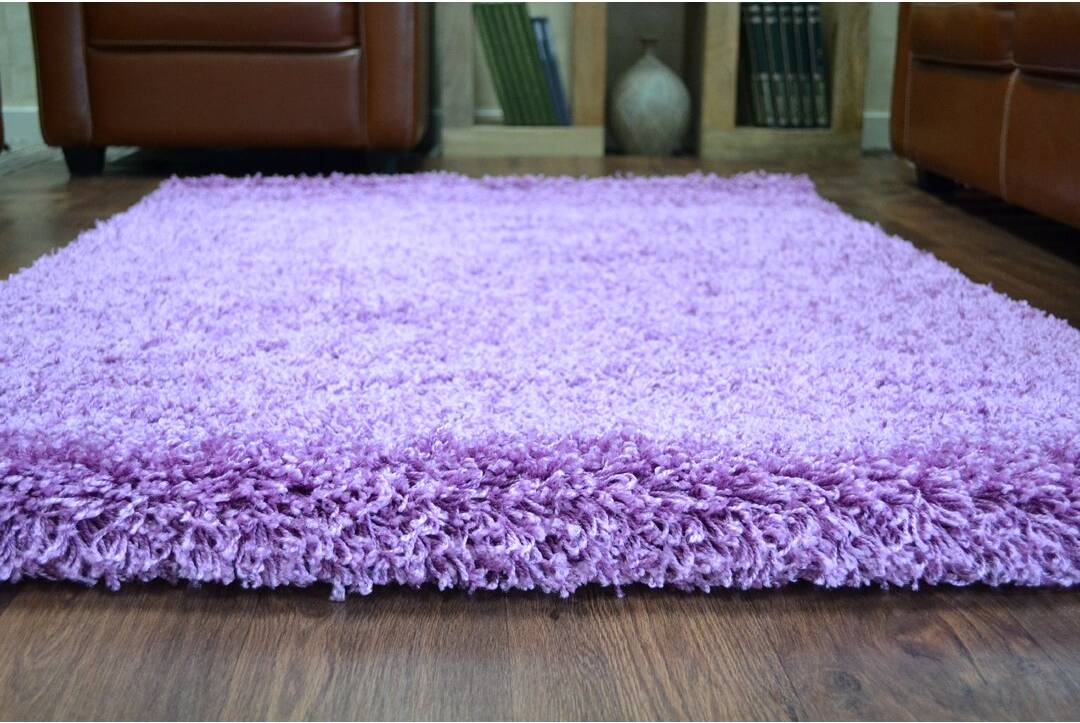 Brayden Studio Fuchsia Area Rug Pink