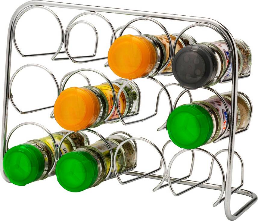 Symple Stuff 12-Jar Free-Standing Spice Rack