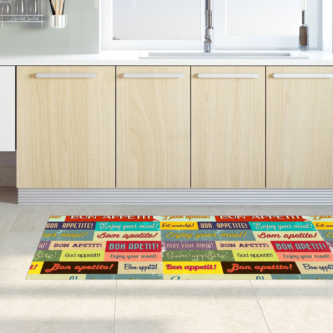 East Urban Home Geniah Area Rug Multicolour