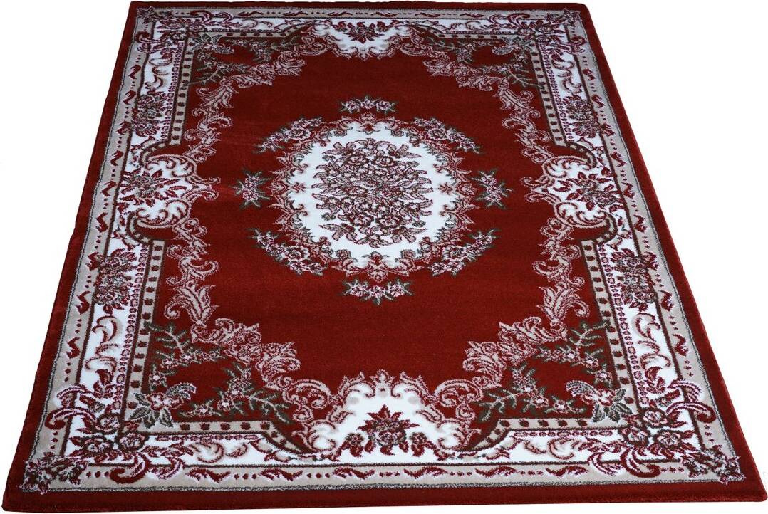 Rosalind Wheeler Castanada Rug Red
