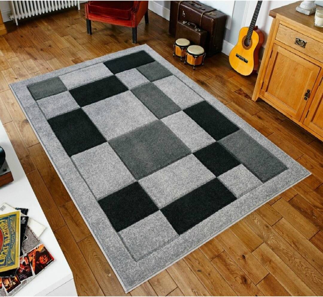 Brayden Studio Grey/Black Rug