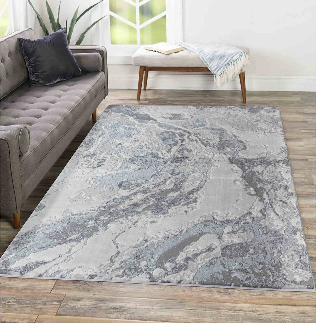 Borough Wharf Henrickson Rug Silver