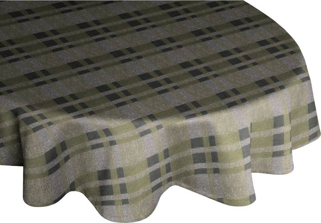 Union Rustic Devore Tablecloth Black