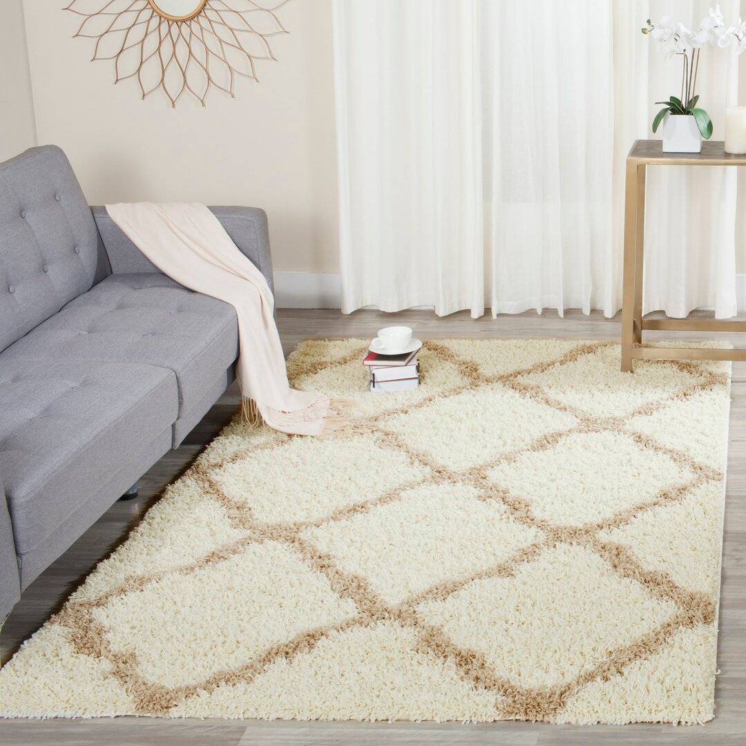 Canora Grey Rosalind Rug Beige
