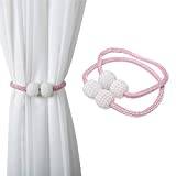 Magnetic curtain tie backs Magnetic Curtain Tie Backs, Magnetic Clips Rope