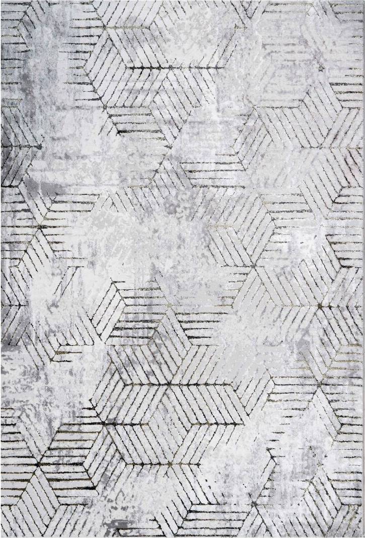 Brayden Studio Colis Grey/Gold Rug