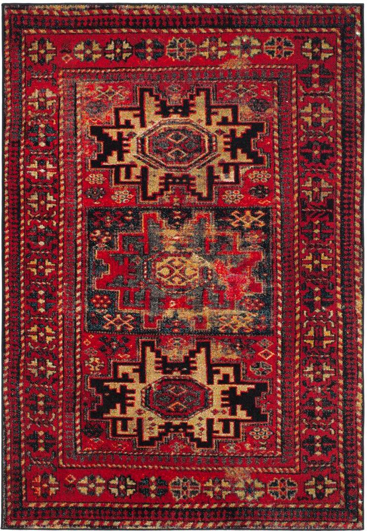 Langley Street Rug Red