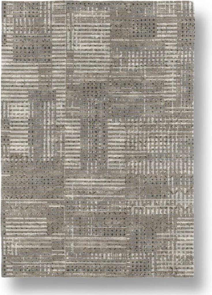 Williston Forge Rizzo Flatweave Grey