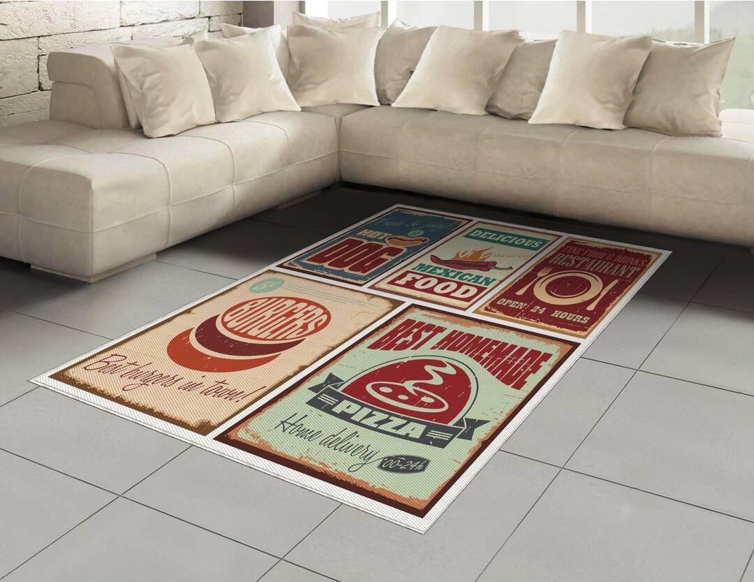 Corrigan Studio Iva Flatweave Rug Blue