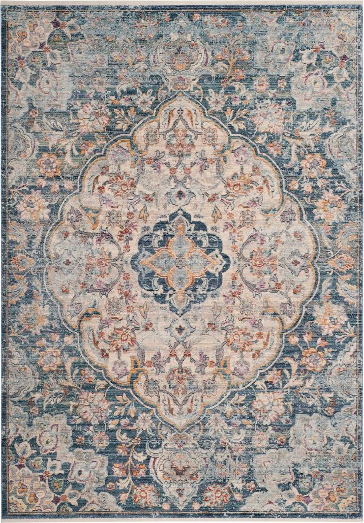 Three Posts Bachus Power Cream/Blue