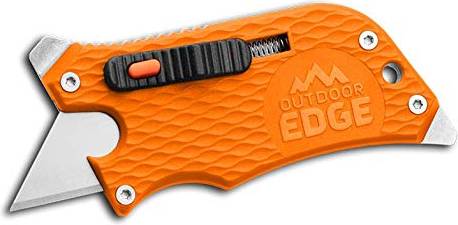 SlideWinder Utility Knife Multitool with Razor Blade, Clip Auto-Retracting